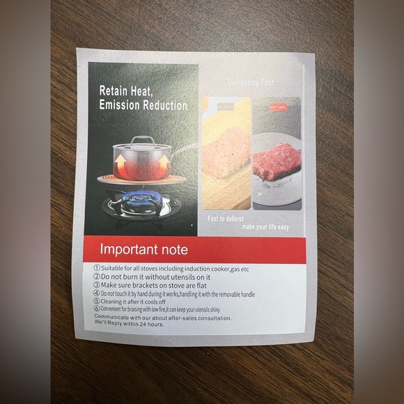 Induction plate. New in box. - Picture 3 of 5